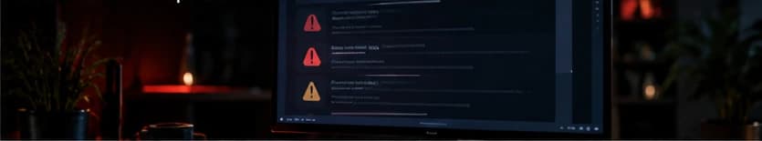 An API request and response pipeline showing calm and warning states